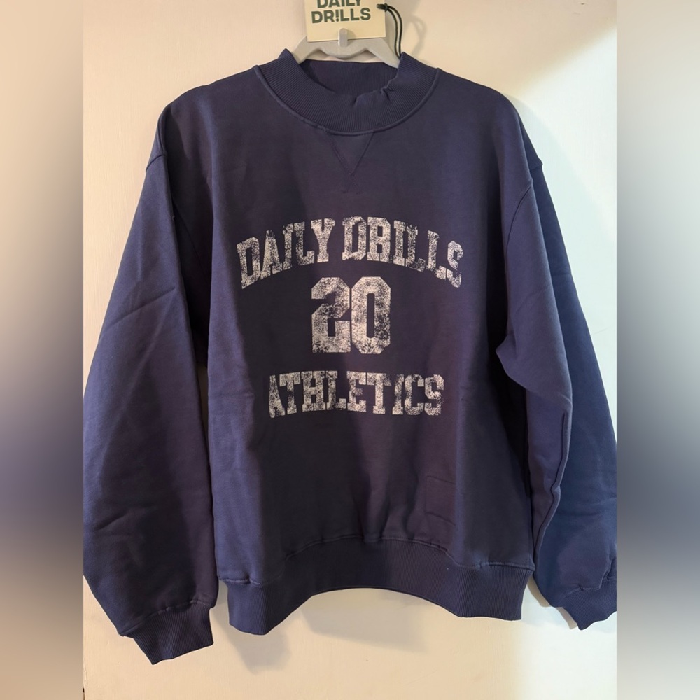 Daily Drills Fleece Vintage Crew